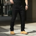 thumbnail image 2 of Men's Lightweight Cargo Pants For Outdoor Summer Activities Loose Fit Durable Work Hiking Adventure Travel Long Pants Pants Loose Fit Straight Legs Beach Trousers, 2 of 4