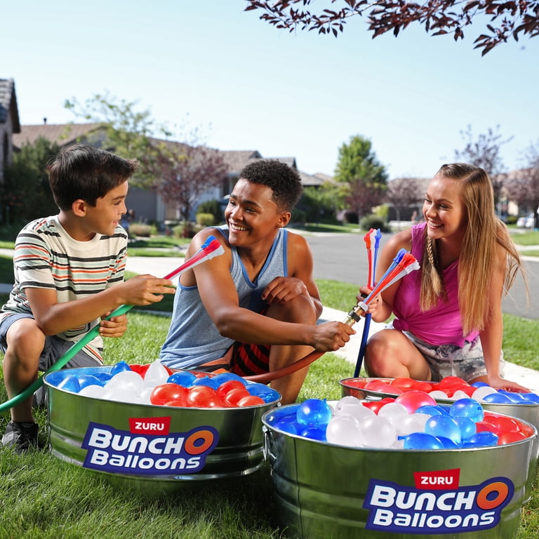 Bunch O Balloons Red, White & Blue Water Balloons, 3-Pack photo 5