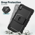 thumbnail image 4 of XYX For MatePad SE 2024 Case 11 inch AGS6-W00, 3in1 Heavy Duty Shockproof Tablet Case with Stand, Shoulder Strap, Black, 4 of 7