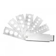 thumbnail image 1 of Jewelry Equipment Accessory Diamond Gem Fan Gauge Stone Measuring Tool, 1 of 11
