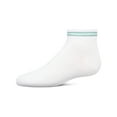 thumbnail image 6 of MeMoi  Ziggy Double Ring Cotton Blend Anklet Sock - Girls - Female, 0, Blue, 6 of 11