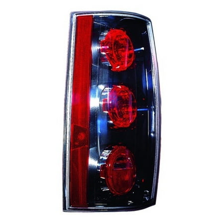 Denali Driver - Go-Parts » 2007 - 2014 GMC Yukon XL 1500 Rear Tail Light Lamp Assembly / Lens / Cover - Left (Driver) Side - (Denali) 25975977 GM2800215 Replacement For GMC Yukon XL 1500