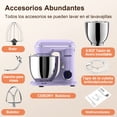 thumbnail image 4 of Batidora De Pedestal 3 En 1 Cebory, 6,5 QT Mezclador De Alimentos De 10 Velocidades, 4 of 6