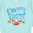 thumbnail image 3 of Inktastic I'm Two Second Birthday Shark and Crab Toddler Sweatshirt, 3 of 4