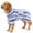 Blue, variant on Deago Dog Bathrobe, Quick Drying Super Absorbent Pet Robes for Small Medium Large Dogs, Drying Coat for After Bath & Swim, Adjustable Warm Keeping Dogs Towel, Dog Puppy Bath Supplies