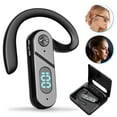 thumbnail image 3 of Open Ear Headphones, Bluetooth 5.3 Air Conduction Headphones with Mic Wireless Premium Stereo Sound Earbuds with 40H Playtime & Digital Display, IPX6 Earbuds for Running Fitness - A, 3 of 9
