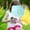 Sky Blue, variant on Fan Hat USB Rechargeable Sun Visor Hat with Fan, Lightweight Outdoor Cooling Visor Adjustable PVC Sun Hat with Fan