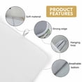 thumbnail image 6 of Dish Drying Mat for Kitchen Countertop, White Absorbent Microfiber Dish Mat Reversible Quick Dry Non Slip Draining Mat Kitchen Drying Pad for Dishes, Utensils 16x18 Inch Solid Color White, 6 of 9