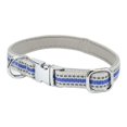 thumbnail image 4 of Buckle Pet Collar, Adjustable Reflective Nylon Webbing Dog Collar Strong Soft Comfortable  For Dog Fluorescent Green,Dark Blue, 4 of 8