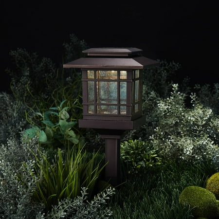 Solar Path Landscape Lights 2 Pack Bronze Metal Convert To Solar Path Landscape Lights 2 Pack Bronze Metal Convert To Sconce