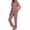 Light Pink, variant on Gaexia Button Down Pajama Set for Women Short Sleeve Long Pants Cozy Two Piece Sleepwear Loungewear Soft Nightwear Pajama Set