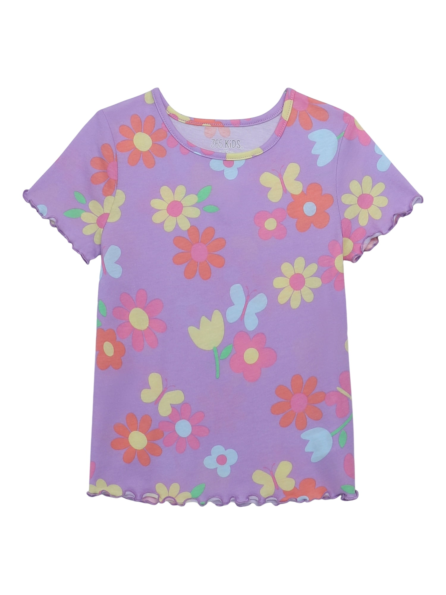 365 Kids by Garanimals Girls Mix and Match Outfit Set, 5-Piece, Sizes 4-10