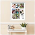 thumbnail image 2 of ArtToFrames Collage Photo Picture Frame with 9 - 6x8 Openings, Framed in White with Porcelain and Black Mats (CDM-3966-213), 2 of 8