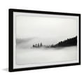 thumbnail image 2 of Marmont Hill Foggy Dark Mountains Framed Painting Print, 2 of 6