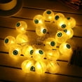 thumbnail image 2 of Hanging Bats Halloween Decoration Outdoor Halloween Outdoor Decoration Spider Skull Modeling Lamp Halloween Decorations Outdoor Hanging Hanging Outdoor Halloween Decorations, 2 of 2