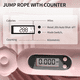 thumbnail image 2 of Jump Rope with Counter, Adjustable Skipping Rope with Calorie Counter, Smart Skipping Rope for Fitness Exercise and Weight Lose, 2 of 10