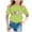 0-Light Green2677, variant on Tiijoy Girls Cute Cartoon Short Sleeve T-Shirt Kids Casual Crew Neck T Shirt, Sizes 2-14