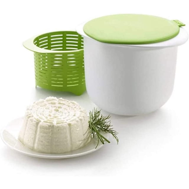 Máquina para hacer queso, Máquina para hacer queso en microondas, Máquina para hacer queso, Máquina para hacer queso con herramienta para hacer recetas Ormromra LL-1432