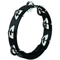 MEINL Headliner Series Tour Tambourine 1 Row 8 in. Black