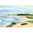 thumbnail image 3 of Warren, Annie 14x11 Black Modern Framed Museum Art Print Titled - Pastel Coastline I, 3 of 5