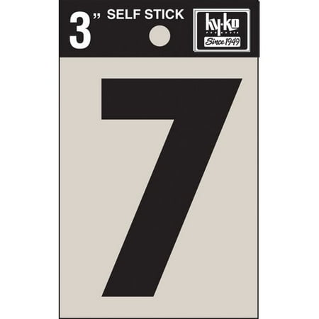 Hy-Ko Sticker House Number (Set of 10)