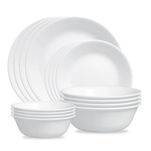 Corelle Caspian Lace 6.75 Appetizer Plates, 6pack