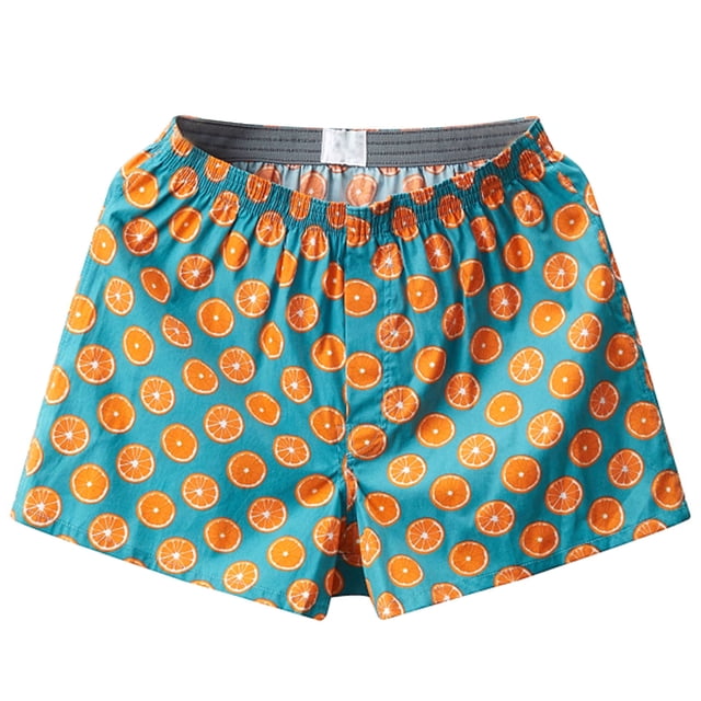 Rbaofujie G String Thong Men's Printed Comfortable Breathable Short Mens Underwear Boxers
