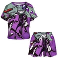 thumbnail image 2 of Animation Invader Zim Summer Home Suit For Womens Short-Sleeved Pajama Set 2pcs Loungewear Soft Sleepwear T-Shirts Tee Shirt Top And Short Sleeping Pants, 2 of 8
