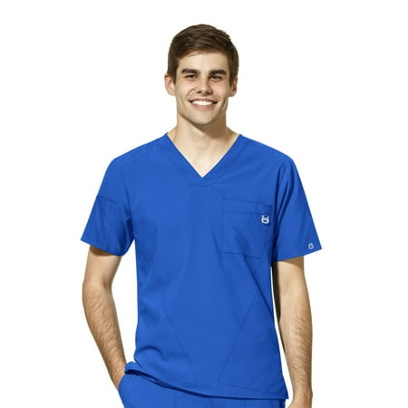 

WonderWink W123 6355-Men s V-Neck Scrub Top