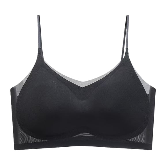 2026 New!Summer Seamless Ultra-Thin Plus Size Ice Silk Bra - Comfortable Invisible Wireless Bra for Women