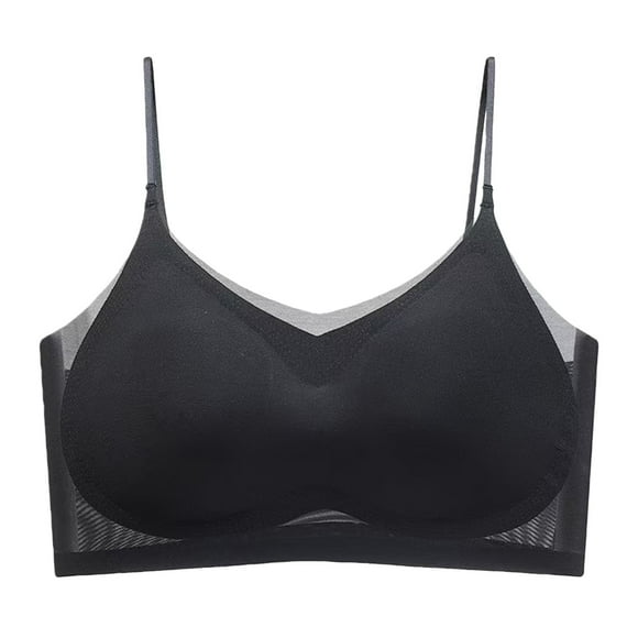 2026 Nouveau! Soutien-Gorge en Soie Glacée Ultra-Fin Sans Couture Grande Taille - Soutien-Gorge Sans Fil Invisible Confortable pour Femmes