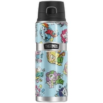 My Little Pony Tv Pony Comic THERMOS STAINLESS KING Stainless Steel Drink Bottle, Vacuum insulated & Double Wall, 24oz