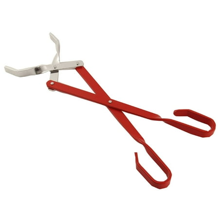 

Portable Aluminum Grilling Long Handle Heat Resistant BBQ Tongs Scissors Type