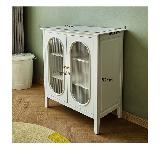 Mueble auxiliar de comedor de madera maciza Mueble de té moderno Casillero pequeño para apartamento