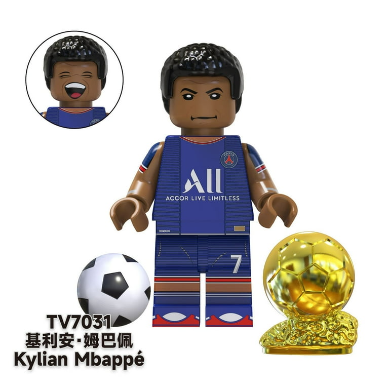 8 Pcs/Set Soccer Stars Building Block Minifigures Toys
