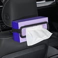 thumbnail image 4 of Djiypn Car Tissue Holder with Secure Strap - Stylish Sun Visor Mount for Organized Dashboard, Easy One-Handed Use for Commuters & Road Trips, Universal Fit for All Vehicles, 4 of 7