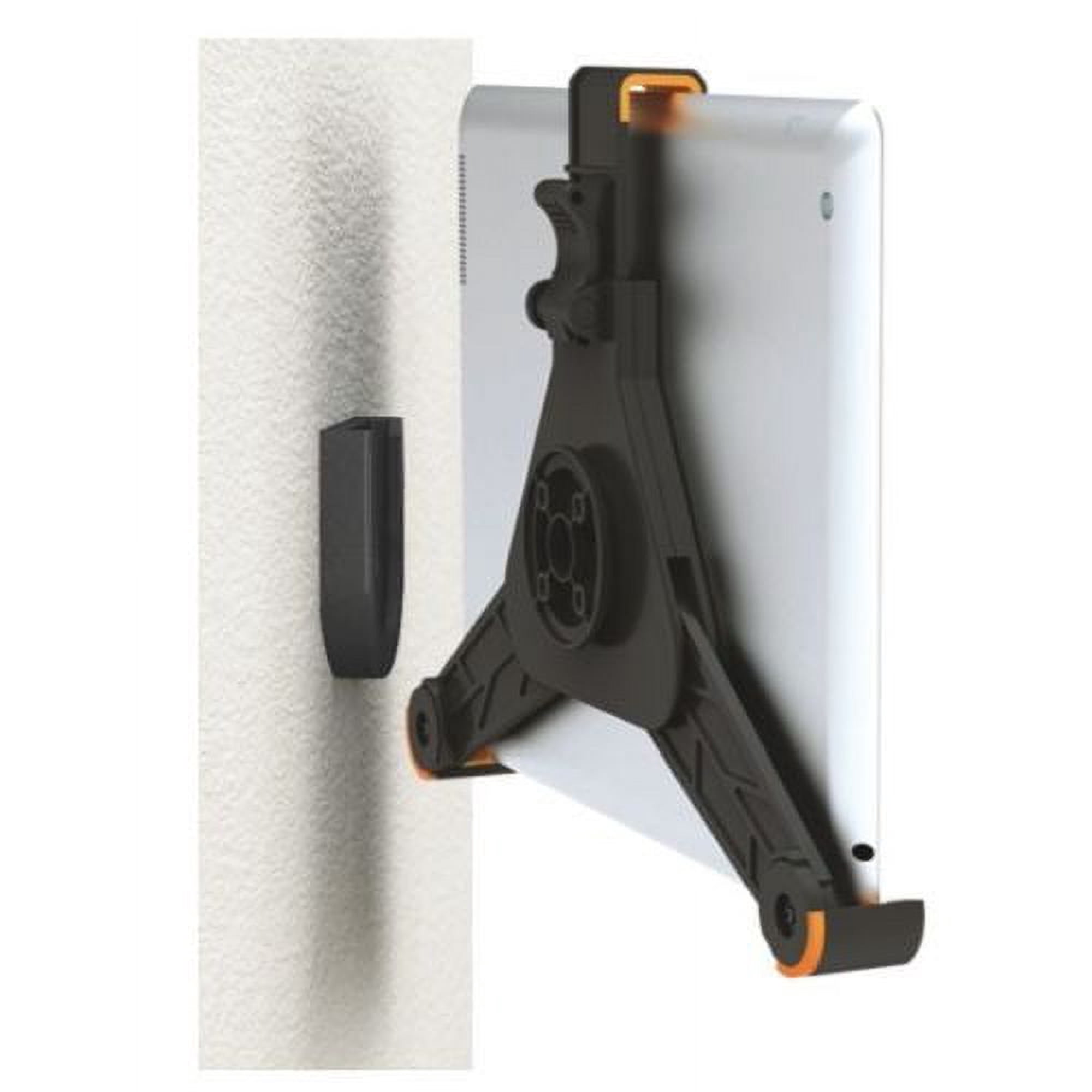 Impact Mounts Detachable Wall Mount Tablet Stand with Single Wall Docking Station, Black