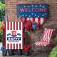 thumbnail image 5 of Patriotism Garden Flag Double Sided USA Flag USA 4th July Independence Day Home Farmhouses Decor 12x18 Inch, 5 of 6