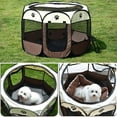 thumbnail image 3 of Folding Djurtält 8, The Parts Of The Mesh Portable Folding Playpen, 3 of 4