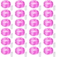 thumbnail image 1 of Guirnalda de luces LED Ineximun de 7 pies, 20 LED rosas, impermeables, 1 of 7