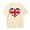 Beige, variant on Girls Jack Print Tee Loose Fit Short Sleeve Casual Summer Top for Kids Size:5-6 Years