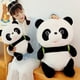 thumbnail image 2 of Tholdsy Peluches de panda esponjosos y cómodos, compañero de abrazos, lindo panda de peluche con regalos de bambú Animales de peluche y juguetes de peluche Panda de tubo de bambú 37 cm (0.6 kg), 2 of 6