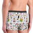 thumbnail image 3 of Fotbe Cartoon Wild Animals Men’s Total Support Pouch Boxer Briefs, X-Temp Cooling, Moisture-Wicking Underwear, Regular, Long-leg and Trunk-Large, 3 of 6