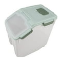 thumbnail image 1 of Airtight Rice Container 3,5Lbs Flour Bin for Dry Food Pet Dog Cat Large Extra Mini Grain Storage Containers Kitchen Container with Measuring Cup, 1 of 7