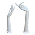 thumbnail image 1 of lionlar 2Pcs Mannequin Hands Stand Female Stand Holder for Bangle Watch Jewelry, 1 of 8