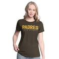 thumbnail image 2 of Women's G-III 4Her by Carl Banks  Brown/Gold San Diego Padres Two T-Shirt Combo Pack, 2 of 5