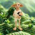 thumbnail image 2 of Figurines Dobby Jouets Dobby avec Chaussettes Statue Ornement Résine Film Collection Extérieur, 2 of 6