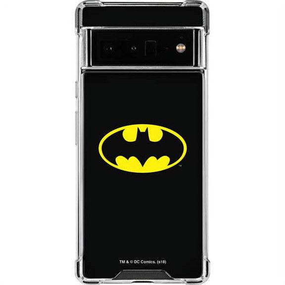 Skinit DC Comics Batman Official Logo Google Pixel 6 Pro Clear Case