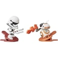 thumbnail image 1 of Star Wars Battle Bobblers First Order Stormtrooper Vs BB-8 Figura de acción de batalla recortable Paquete de 2, juguetes Bobbling para niños de 4 años en adelante, 1 of 1