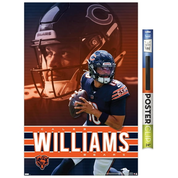 NFL Chicago Bears - Caleb Williams 24 Wall Poster, 22.375" x 34"